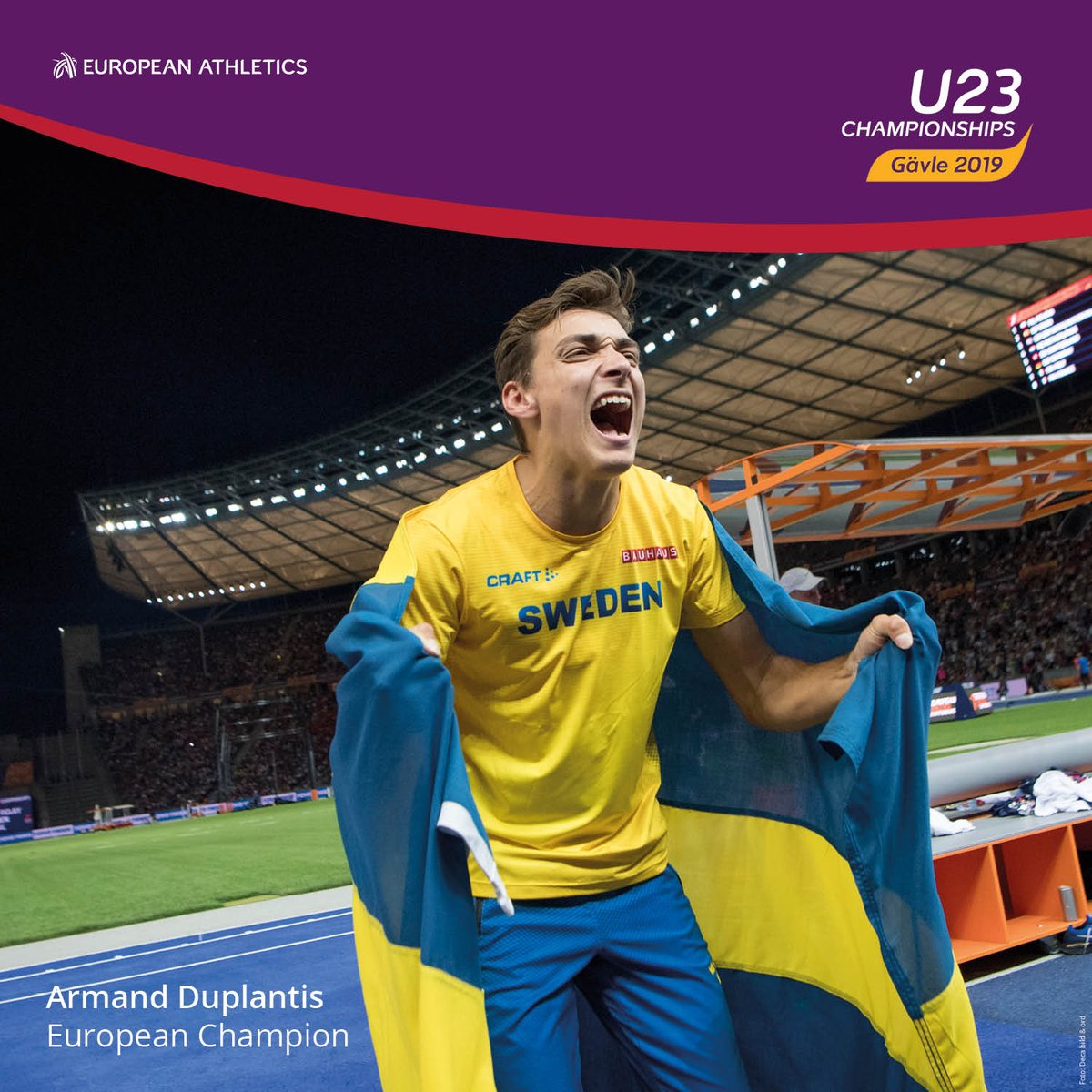 European Athletics U23 Championships Gävle 2019 tweet media