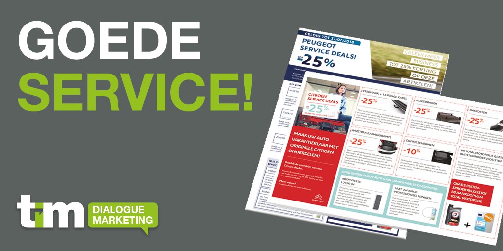 TIMDM's tweet photo. Heb jij de kortingsbonnen al in de pocket? Voor PSA Groupe werken we geregeld aan aftersales acties. Deze kortingsleaflets maakte we voor de consument én de verkoper. Maar ook banners en emails maken wij geregeld. #snelleacties #PSA https://t.co/fFKVUEdkNi