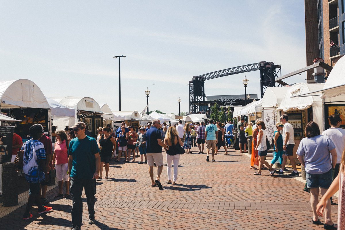 TheCLE's tweet photo. The Flats Festival of the Arts is happening August 18-19th this year! More: https://t.co/NIb4NtRzme #ThisisCLE #FlatsForward https://t.co/ZtKBAjIyEg