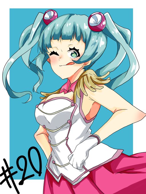 こけしさんがTwitterに投稿した七咲ニコル(ゾンビランドサガ)のイラスト。