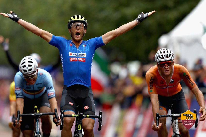MuseoSportMdS's tweet photo. #13agosto - #EuropeanChampionship2018 E' #MatteoTrentin il #Campione d' #Europa di #ciclismo !! #Nazionale #Italiana semplicemente Perfetta! 
#NEWS #Sport #Trentin #Cassani

https://t.co/Xkaluc8tsh https://t.co/3VHOqJwJ4V