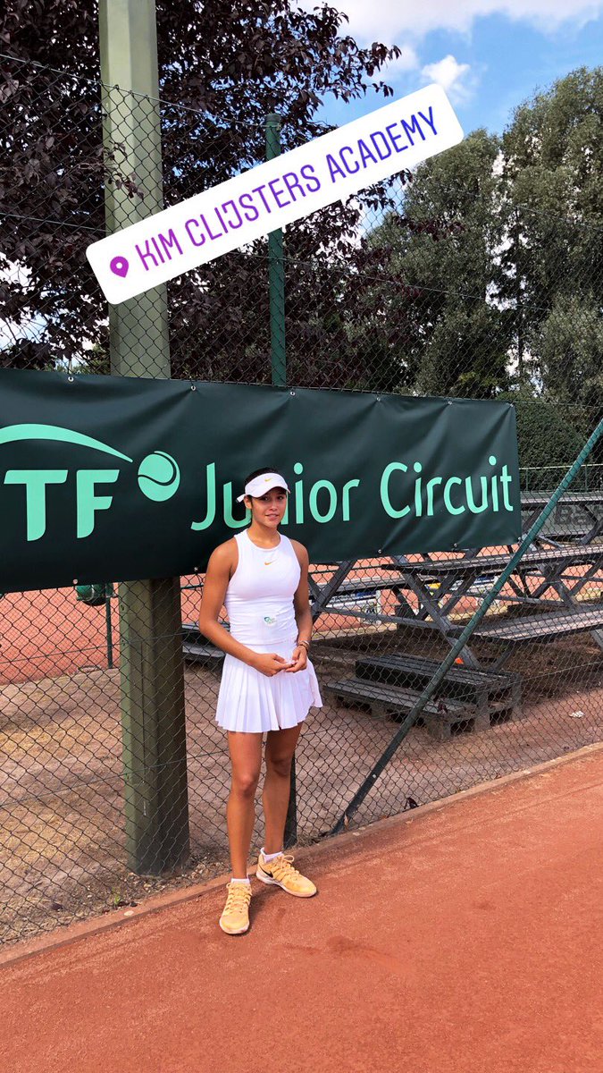 NMarandel's tweet photo. Bravo pour ton tournois en Belgique Lola Marandel💪🏽#itfjunior #kimclijstersacademy #finals #tennis #lolamarandel 
Match lasted 3 hours &amp; 20 minutes  6/4 4/6 6/7 (5/7) https://t.co/cLFKxqRDLh