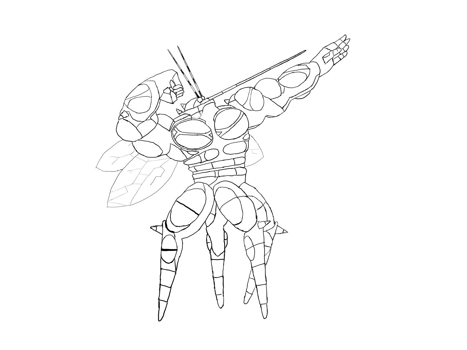 Steppen Daemon レイヤーの使い方をやっと覚えた今日この頃 相変わらずの低クオリティ 色塗りもサボったため マッシブーンの肉体美を表現できなかった マッシブーン ポケモン ポケットモンスター ウルトラビースト 模写 デジタル T Co