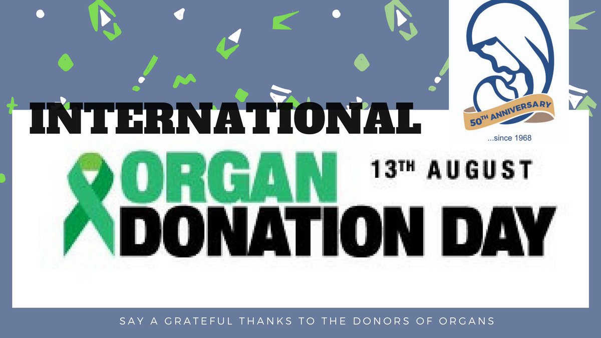 StNicholas_ng's tweet photo. The Organ Donation Day campaign, which is celebrated every year at August 13th provides opportunity to make people aware about the need of organ donation.
To say a grateful thanks to the donors of organs and make life win.

#stnicholascares #internationalorgandonationday https://t.co/8732Nm2tuM
