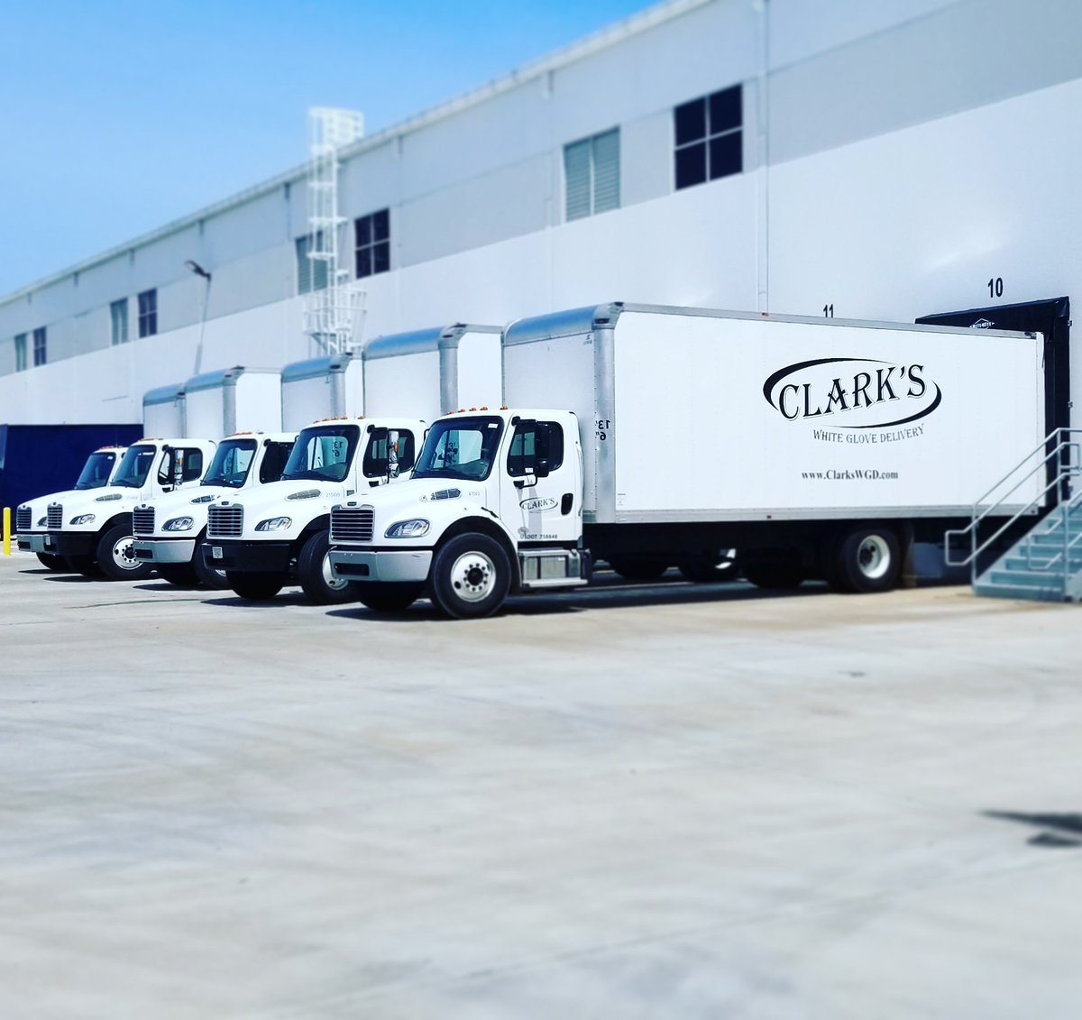 clarks white glove delivery indianapolis in