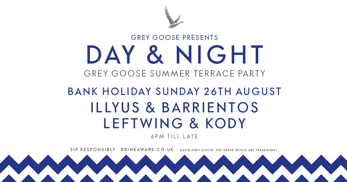 facebook.com/events/4396653… …
We bring you the next Day &amp; Night Summer Terrace party on the upcoming Bank Holiday Sunday! Get involved!