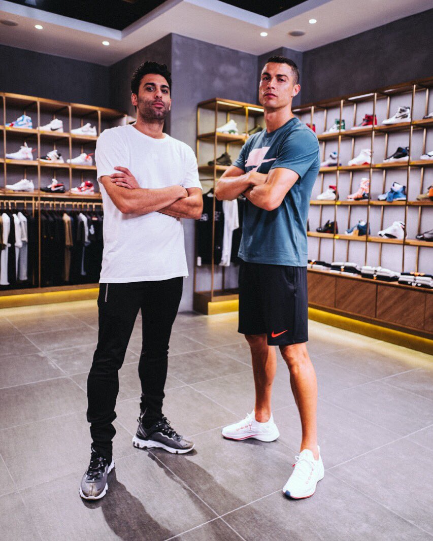 CR7 GOES SNEAKER SHOPPING WITH COMPLEX /
