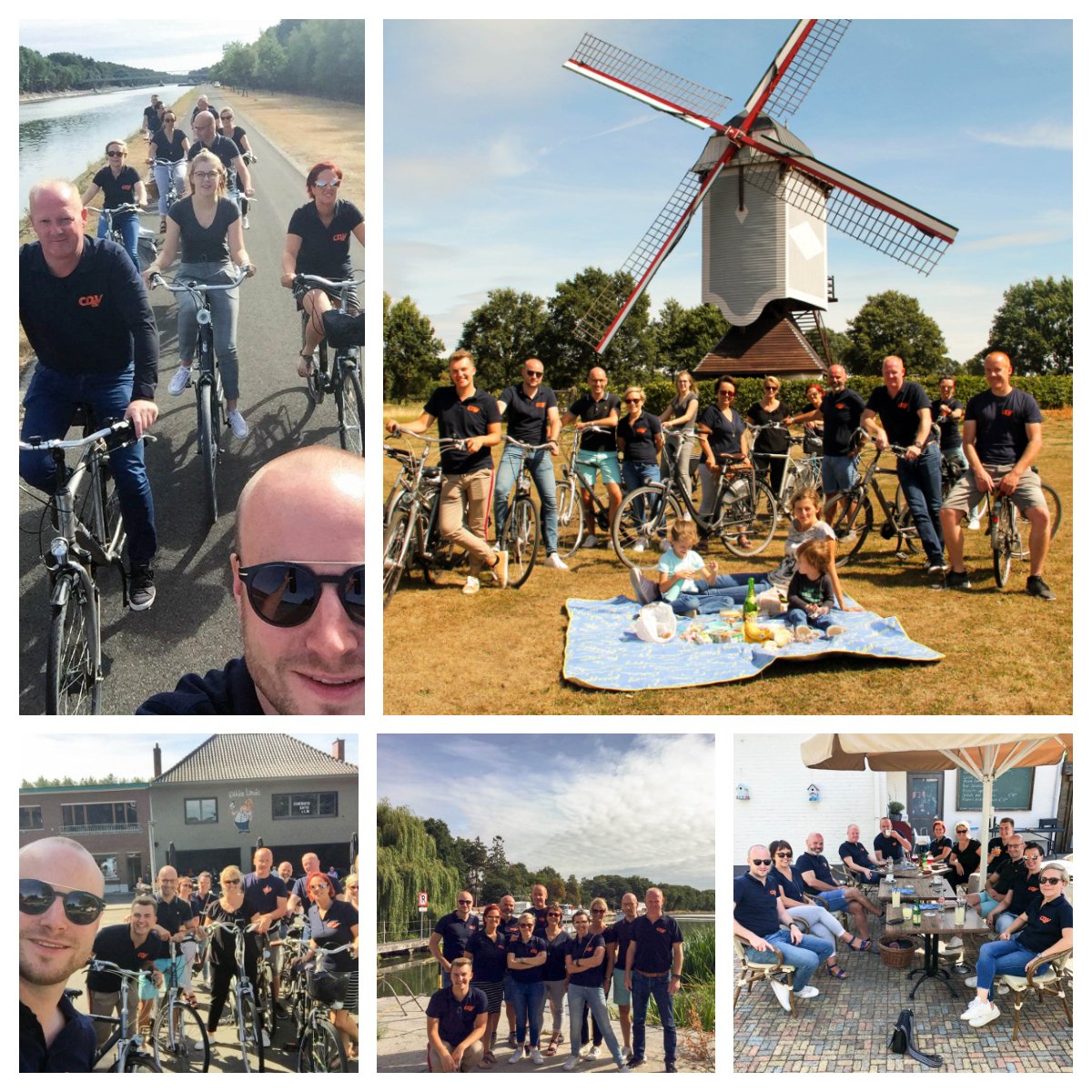 cdenvlommel's tweet photo. Hello monday! 👐 Of zitten jullie nog in weekendsfeer? Wij alleszins wel en kijken vandaag nog terug op onze fietstocht doorheen Gelderhorsten en Kattenbos van gisteren. Zijn jullie al eens gaan kijken naar de Leyssensmolen? #dewegvooruit #gelderhorsten 🏘️🚴 https://t.co/f1OVUyo3Qv