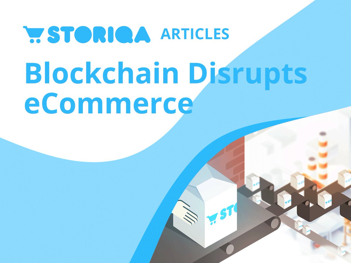 storiqa's tweet image. If you look at any industry, whenever a near #monopoly emerges, a #new #technology arises and disrupts that industry. ☄️
🔥The time has come for #blockchain to disrupt the #eCommerce space.
Read more why #Storiqa thinks so: bit.ly/2KO0DIv 👈