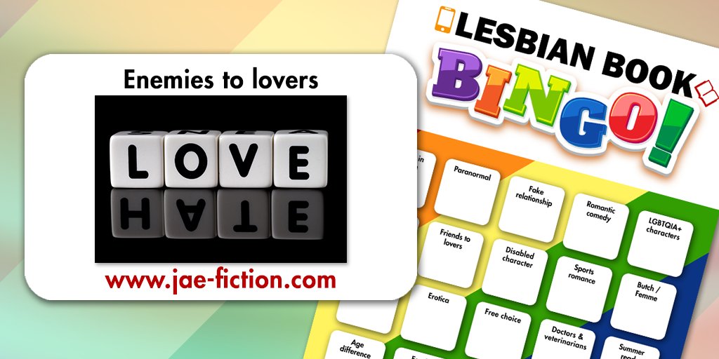 Jae 🏳️🌈 (@jaefiction) on Twitter photo Are you ready for 15 great enemies-to-lovers #romancenovels ? Here’s the newest #LesbianBookBingo list with books from <a href="/YlvaPublishing/">Ylva Publishing</a> <a href="/boldstrokebooks/">Bold Strokes Books</a> <a href="/bellabooks/">Bella Books</a> & <a href="/RegalCrest/">REGAL CREST CANINES</a>
There’s also a #bookgiveaway.
Enter the drawing here: bit.ly/2MhGQGb Are you ready for 15 great enemies-to-lovers #romancenovels ? Here’s the newest #LesbianBookBingo list with books from <a href="/YlvaPublishing/">Ylva Publishing</a> <a href="/boldstrokebooks/">Bold Strokes Books</a> <a href="/bellabooks/">Bella Books</a> & <a href="/RegalCrest/">REGAL CREST CANINES</a>
There’s also a #bookgiveaway.
Enter the drawing here: bit.ly/2MhGQGb