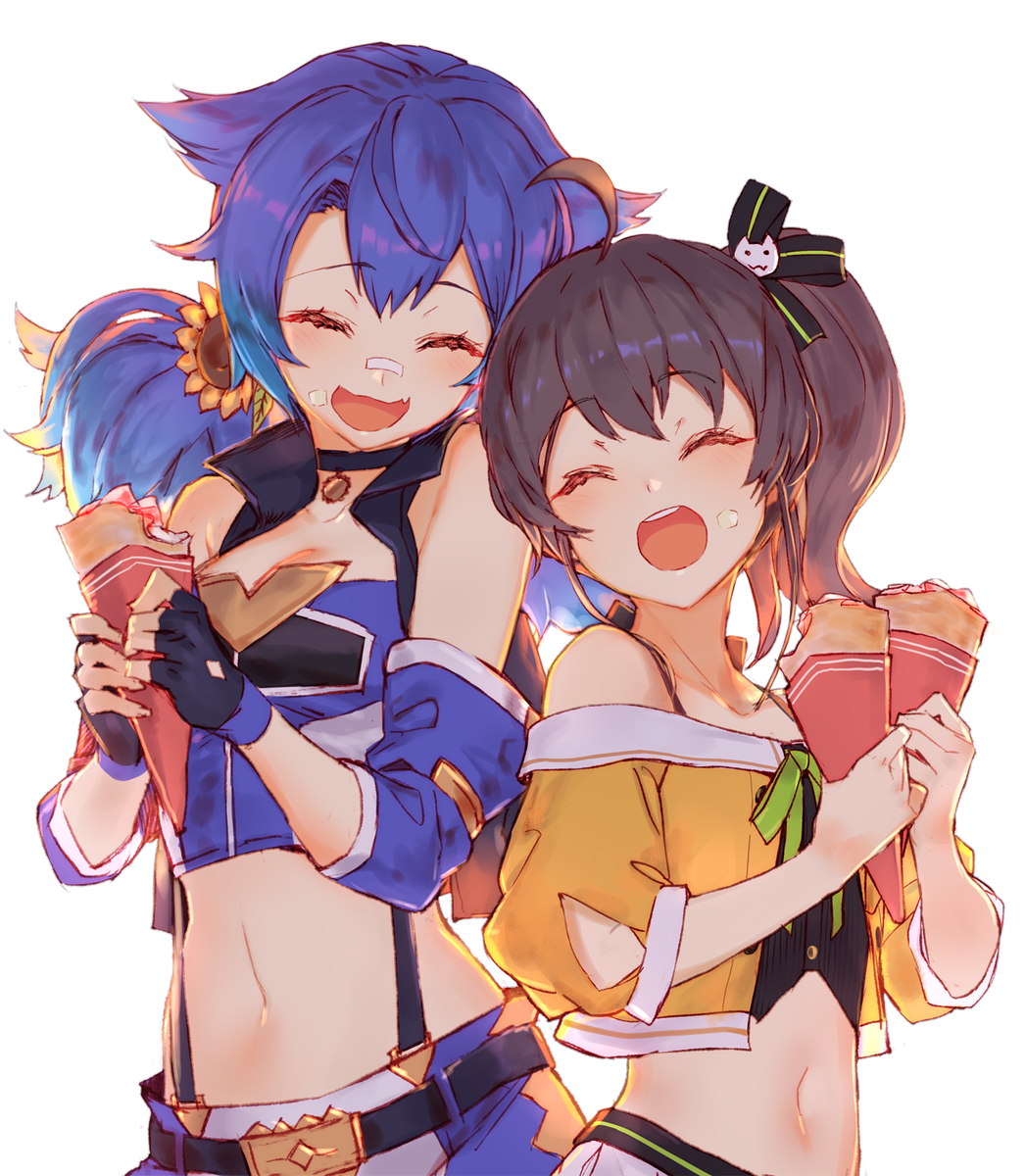 AC______'s tweet photo. 二人のやりとりめっちゃすき！　　#Hero_art　#祭絵　#夏色ひいろ https://t.co/ufhVOrdo1h