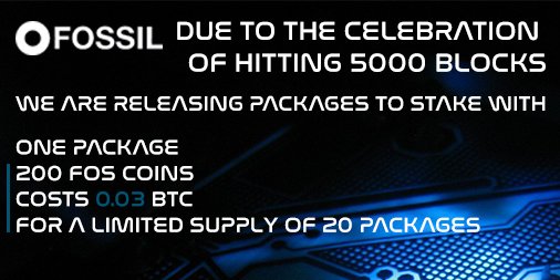 FOSSILPlatform's tweet image. Want some #FOS but cant buy a #masternode, try our smaller presale packages!  🚀✅