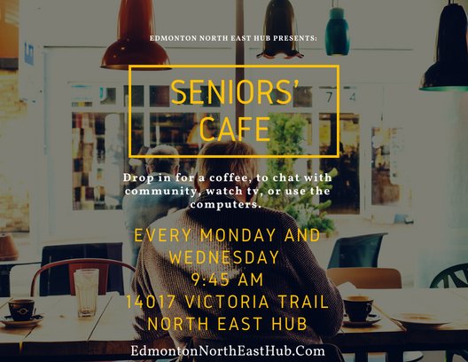 Join us this morning at the NE Hub for conversation and coffee!