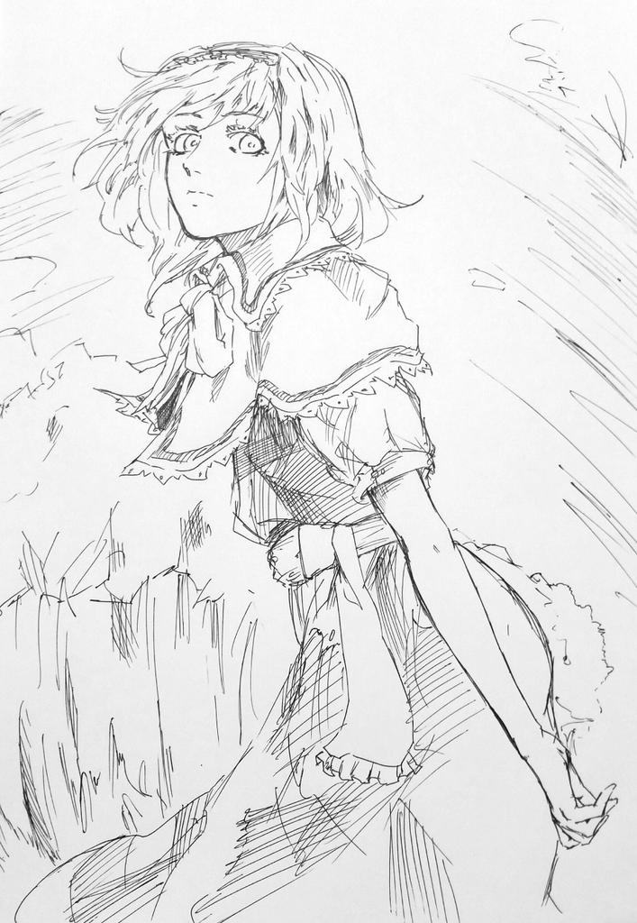 #深夜の真剣お絵描き60分一本勝負
#東方

全員描いた
・意地悪ヤマメ
・釣られるわかさぎ
・普通のアリス 