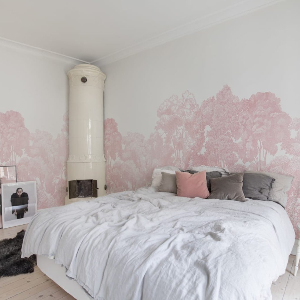 alldecorgroup's tweet image. Crie um ambiente sonhador com este mural de parede exuberante rosa floresta. Perfeito para aqueles de vocês que são inspirados pela natureza, mas gostam de adicionar um pouco de torção ao cenário natural. #alldecorboutique #papeldeparede #rebelwalls #painelfotografico #decor