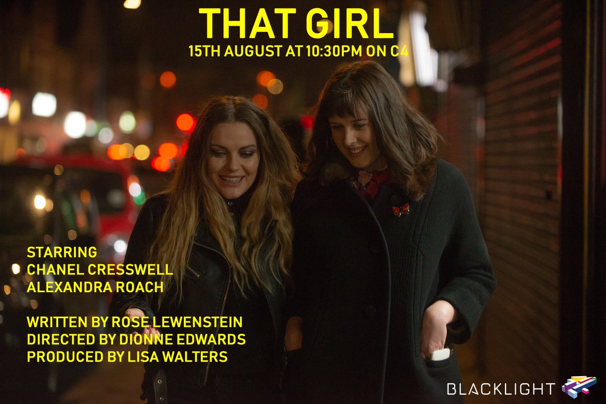 That Girl. 15th August, 10.30pm on @Channel4.
