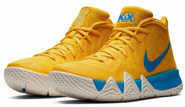 First Look: Nike Kyrie 4 “Cereal” Pack. Are you picking these "Kid -Tested, Mother Approved" kicks up? #kyrie #nike #allball #kix #kicks #sneakers #celtics
ow.ly/Rmwt50idaSp