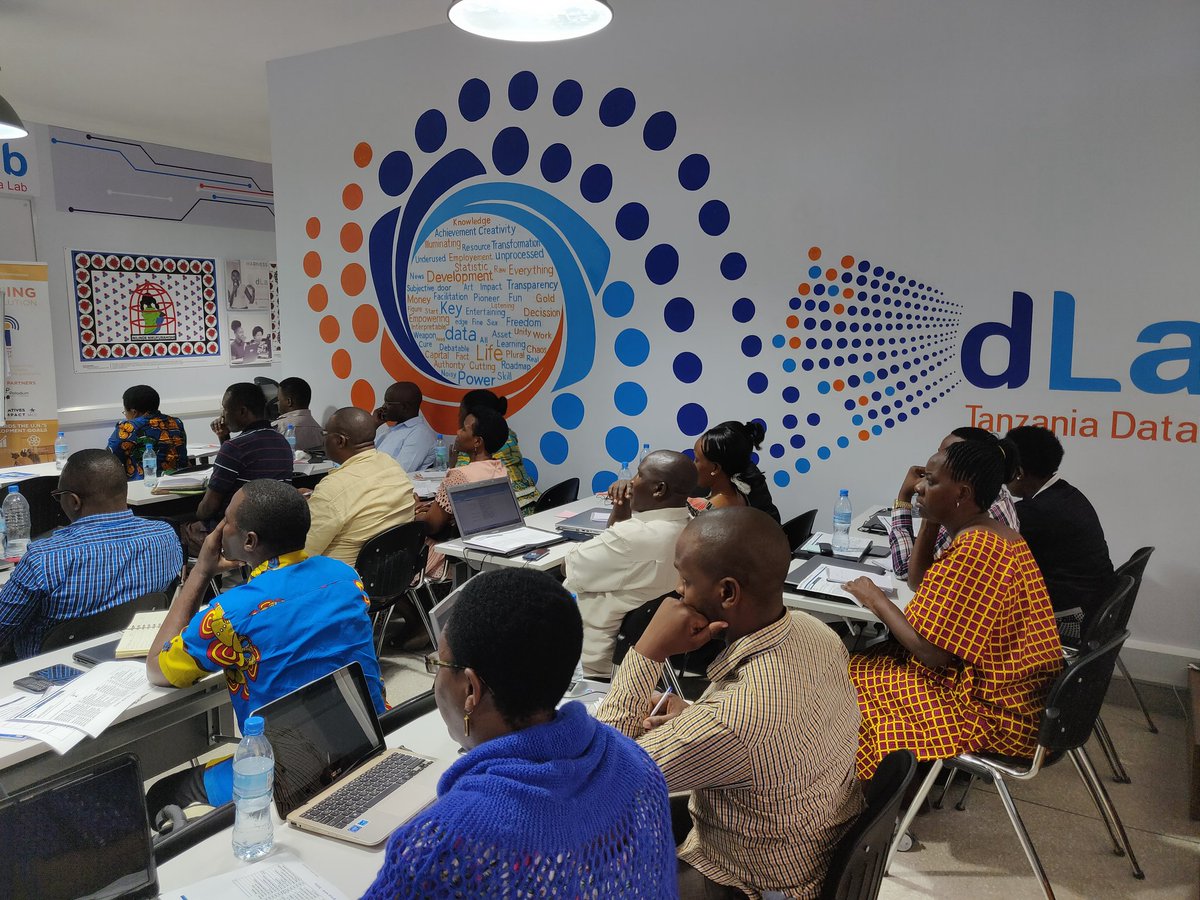 ChazRwige's tweet image. Data Training to #TAMISEMI &amp;amp; #MoEST officials at @dLabTz 
#DataRevolutionTZ #DecisionMaking #DataForLocalImpact