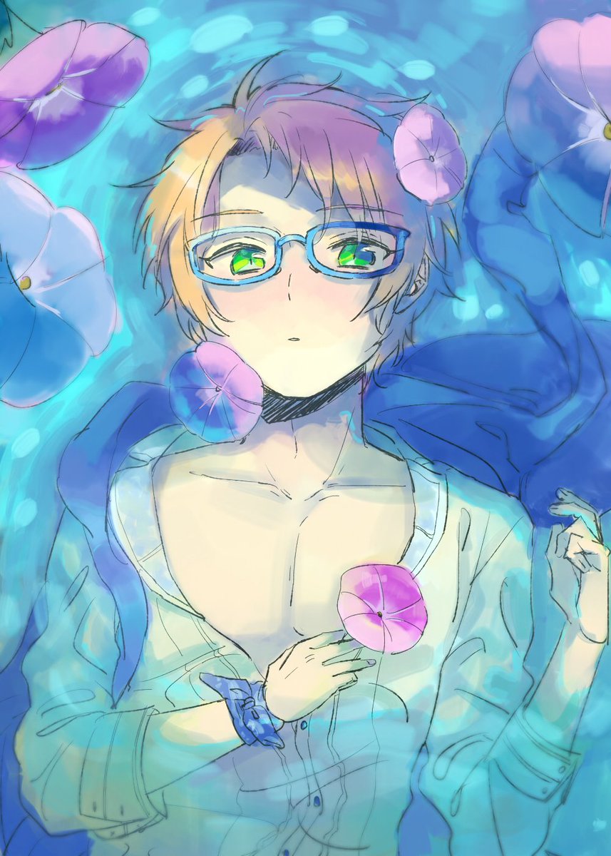 「アサガオゆうくんです 」|イドのイラスト