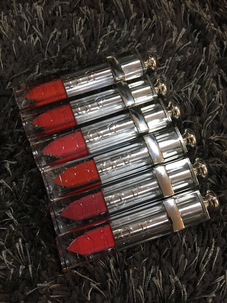 justmyyfeelling's tweet photo. ขอพื้นที่ขายของค่า!! 📍
Dior Addict Ultra -gloss
Dior Addict Fluid stick 
มือ1 นะคะ ไม่หมดอายุค��ะ 
ของเเท้นะคะ100%  เชคเลขสินค้าได้ เเค่บ่มีกล่องจ้า 
เเค่หยิบจาดกระเป๋ามาเติมปาก ��นข้างๆก็มองเเล้วจ้า CDนะพวกเธอ ไม่กะโหลกกะลา ไก่กาใดใด 
✨400บาท ✨ส่งฟรีems นะคะ
สวอชสีให้ดูเเล้ววว https://t.co/rQsd7URMgd