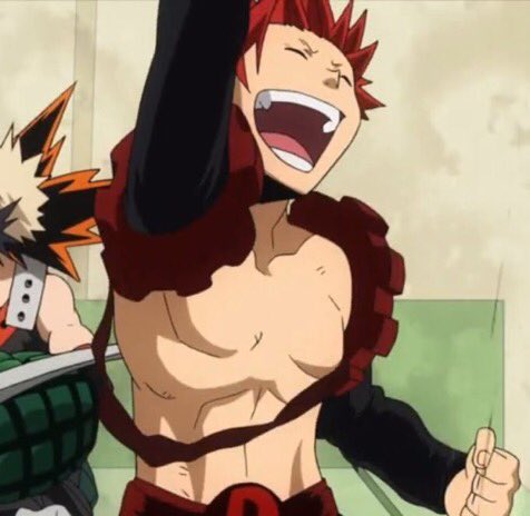 kirishima excited