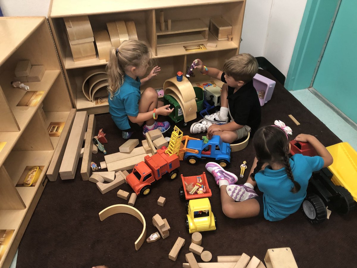 jlodonog's tweet photo. To the untrained eye may seem like a mess but to our VPK engineers this is a โconstruction siteโ and they are engineering a town. When youโre taking a peak into a VPK classroom- remember to look through your imagination lenses. #firstdayhooray #vcsvpk @nagus_sharkpups @ATL1SHARK https://t.co/Rt6PMntrhA