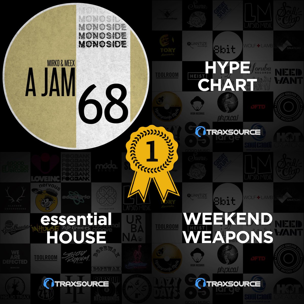 Mirko and Meex (@mirkoandmeex) on Twitter photo Thanks to <a href="/traxsource/">Traxsource</a> and <a href="/AngeloFerreri1/">Angelo Ferreri</a> for big support :)
Our Jam is No.1 #hypechart #essentialhouse #weekendweapons Thanks to <a href="/traxsource/">Traxsource</a> and <a href="/AngeloFerreri1/">Angelo Ferreri</a> for big support :)
Our Jam is No.1 #hypechart #essentialhouse #weekendweapons