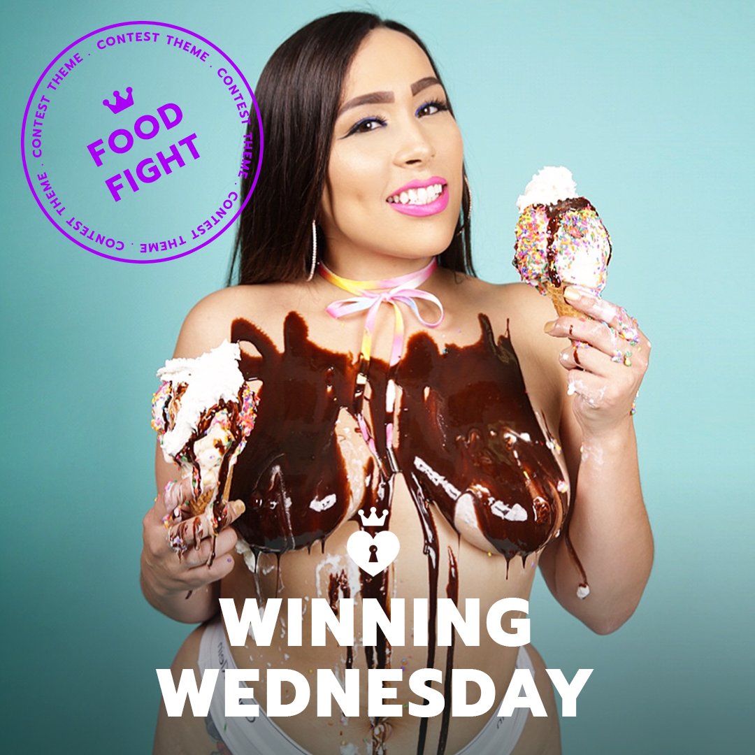ManyVids's tweet photo. Food Fight Contest! https://t.co/AY9GLAnGHI @StarrAlycia https://t.co/kjMdbcKCBc
