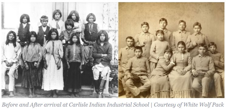 @BavasiBuzz @shouse12 @MichaelAvenatti 'At first, he thought he was on the bus because his mother didn't want him anymore. But then he noticed she was crying.' 
'Kill the Indian ... Save the Man' #CitizenshipNow
American Indian Boarding Schools Haunt Many (2008)
npr.org/templates/stor… …
#AvengerAvenatti 🇺🇸