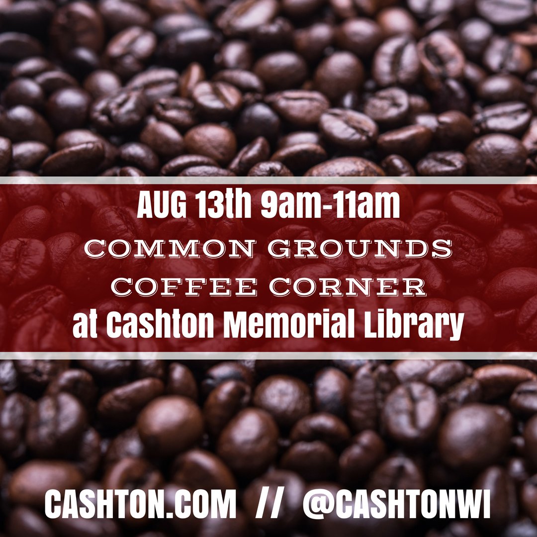 Cashton, Wisconsin on Twitter "Coffee and conversation at Cashton