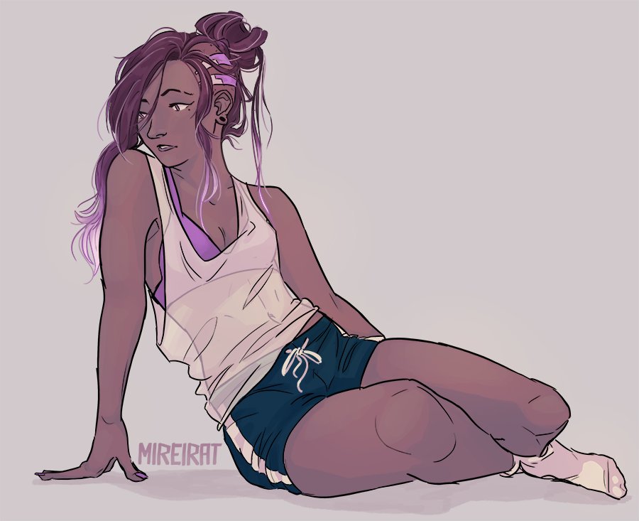Some people liked my design of casual Sombra, so I made more!
#Overwatch #sombra <a href="/PlayOverwatch/">Overwatch</a> <a href="/carolinaravassa/">Carolina Ravassa</a>