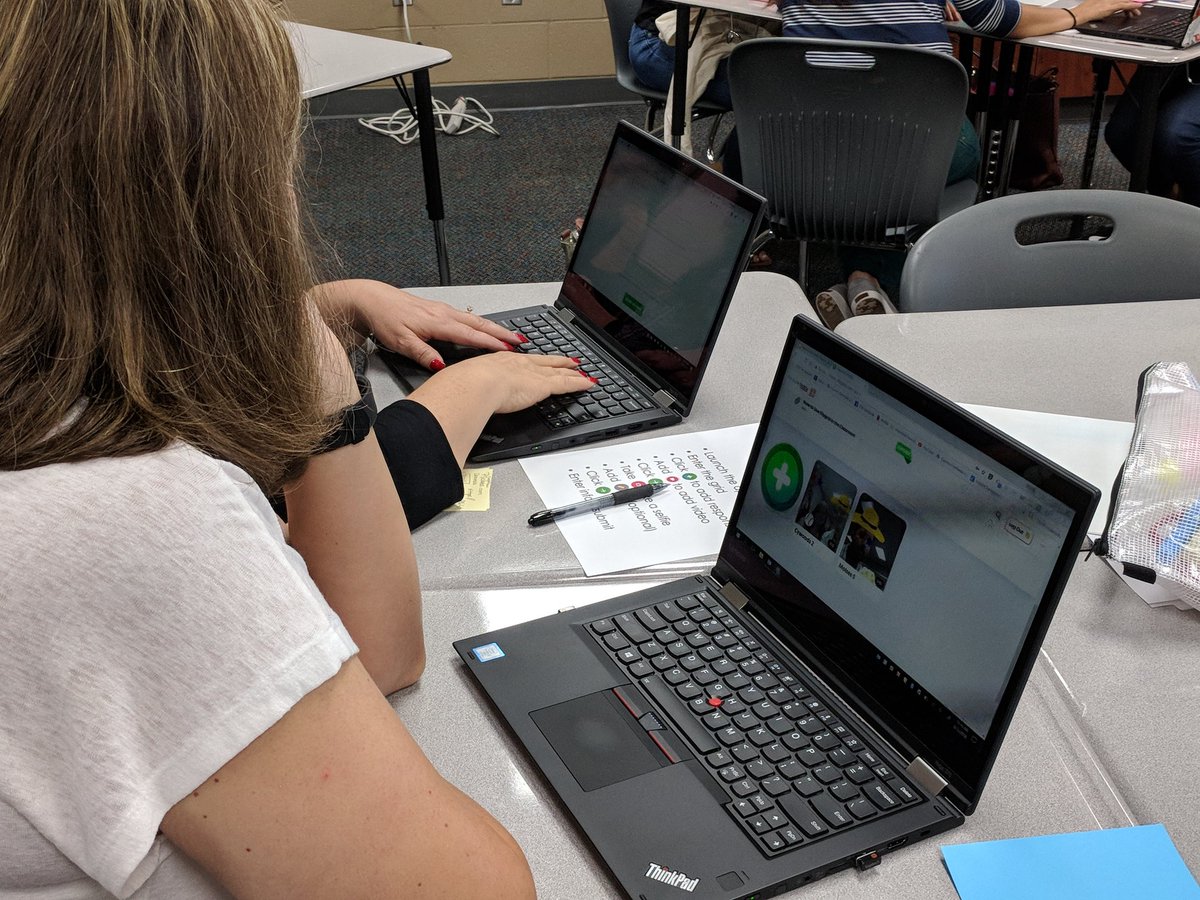 WGiSA's tweet photo. @cfisdmath #cfisdmath4ALL catching the #FlipgridFever https://t.co/yH28QDiodW