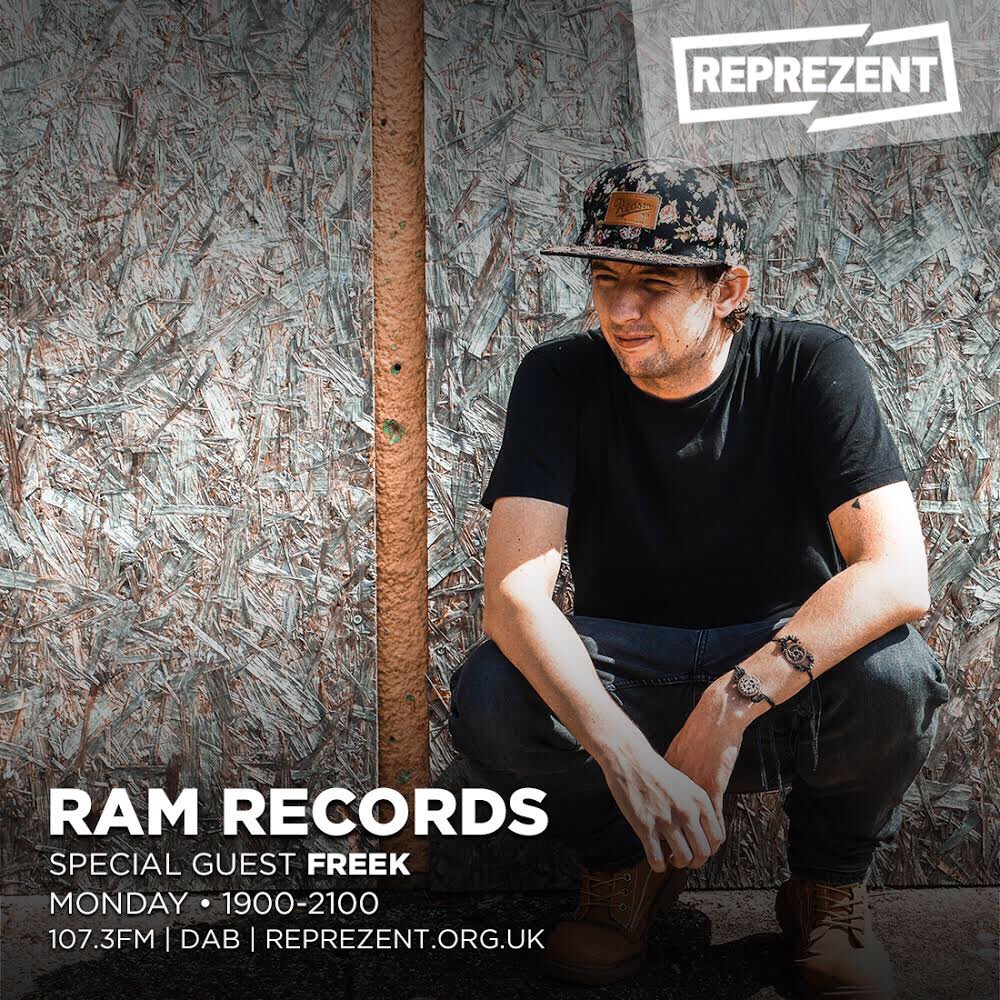 Ram Records show live now on Reprezent with guest mixes from <a href="/Cyantific3000/">.</a> &amp; myself! Hosted by @_chords &amp; @WayneContakt Reprezent.org.uk // 107.3fm #dnb #dnbdj #dnblife #ramrecords #cyantific #freek <a href="/RAMrecordsltd/">RAM Records</a> #drumandbass #drumandbassdj #drumandbasslife