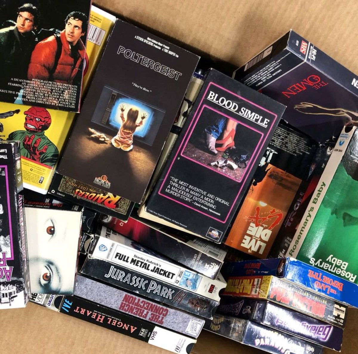 VideoHowdyStop's tweet photo. New VHS for the stop! Two days from opening with hundreds of beautiful VHS to to choose from. The days of video rental stores are returning and we welcome you to join us! https://t.co/cDDKqsZeH0