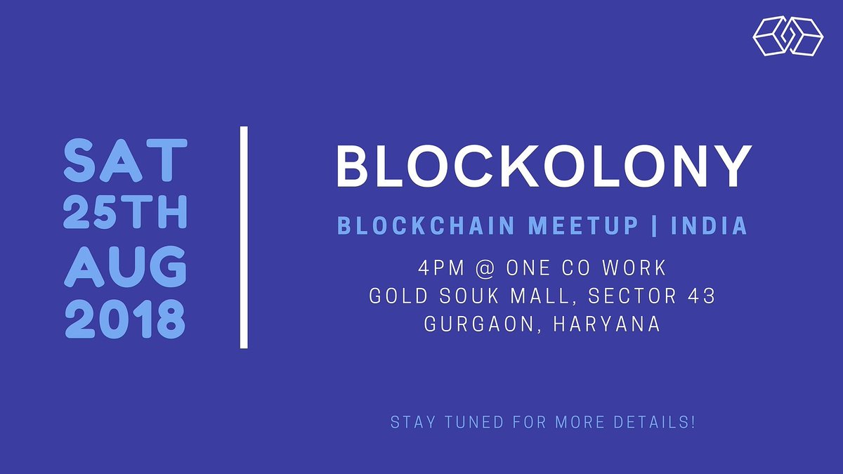 EncryptoA's tweet photo. Register now at https://t.co/iqo763XIzY

#meetup #blockchain #event #networking #india #community https://t.co/CzlQcK8T8d
