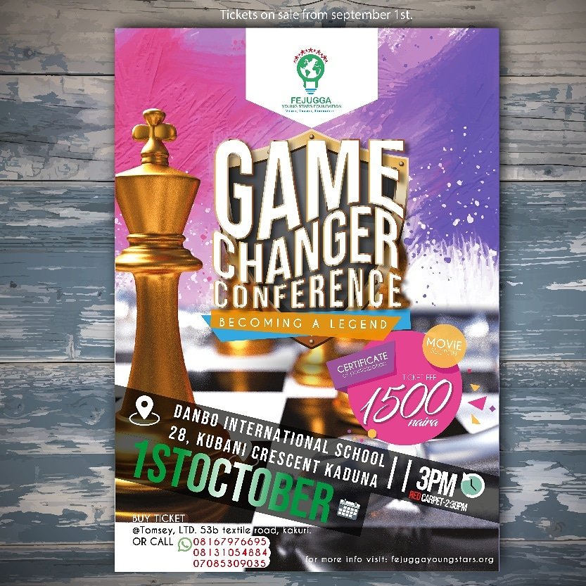 DrOlufemz's tweet image. #Gamechangerconference #Becomingalegend #electrifying #insightful #inspiring #lifechanging #1stOctober #kd #ticketsonsalefromseptember1st