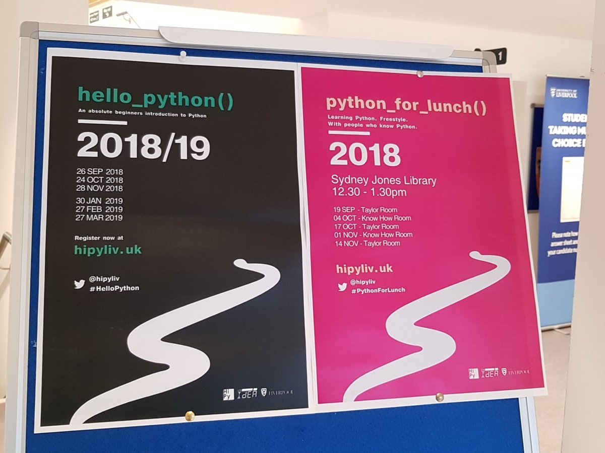 hipyliv's tweet image. #100DaysOfCode #HelloPython #PythonForLunch @livuni