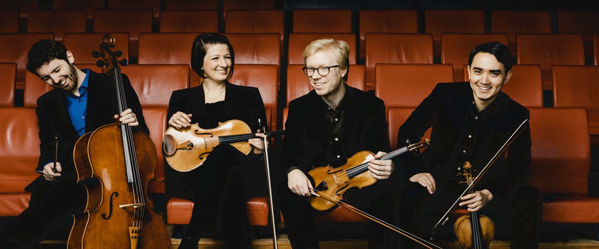 We've a proud history of providing up and coming young chamber groups with opportunities to display their musical talent. The prodigiously gifted <a href="/MarmenQuartet/">marmen quartet</a> a case in point. We’re delighted to welcome them back on Sunday to play Beethoven and Debussy. goo.gl/uAa481