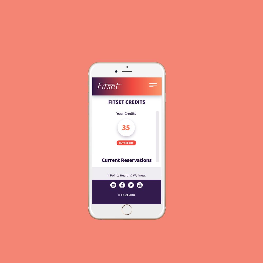Launching tomorrow. Fitset Credits.