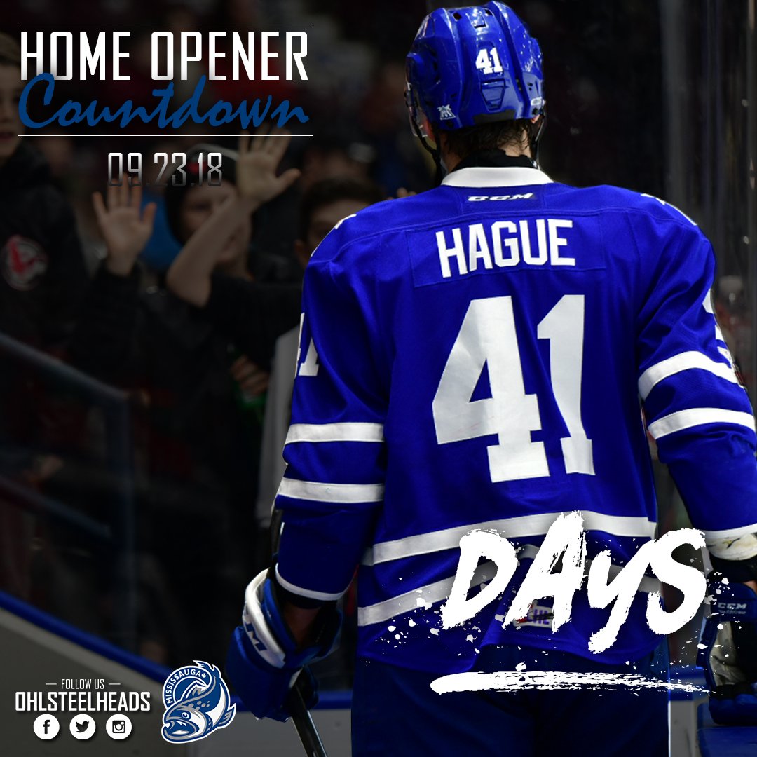 OHLSteelheads's tweet image. 4️⃣1️⃣days.... #CheerTheFish #IsItSeptemberYet 🐟