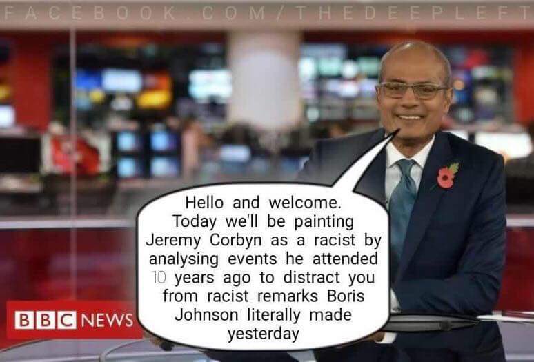 #StandUp4Corbyn

Boycott the biased BBC, refuse to pay the license fee for the Tory propaganda channel 

#ToriesOut #JC4PM
