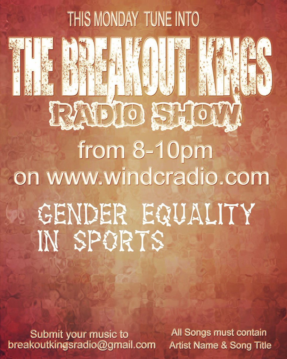 breakkingsradio's tweet photo. Tune in tonight!! #BreakoutKingsRadio #windcradio #fearsomefoursome #countdown https://t.co/uJsgXHlUB3