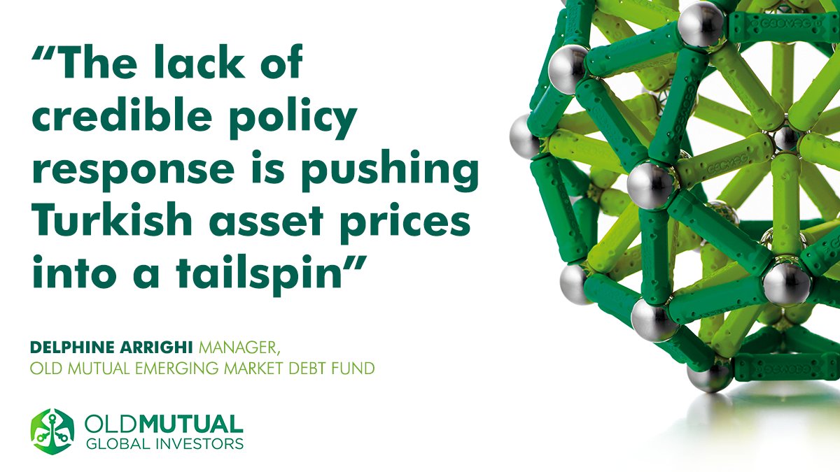 OMGI's tweet photo. Even with #Turkey facing a full-blown currency and debt crisis, an orthodox policy response seems unlikely for now, according to Delphine Arrighi #Turkeycrisis  https://t.co/S3UBSMMQDV https://t.co/yE8v8MN04l