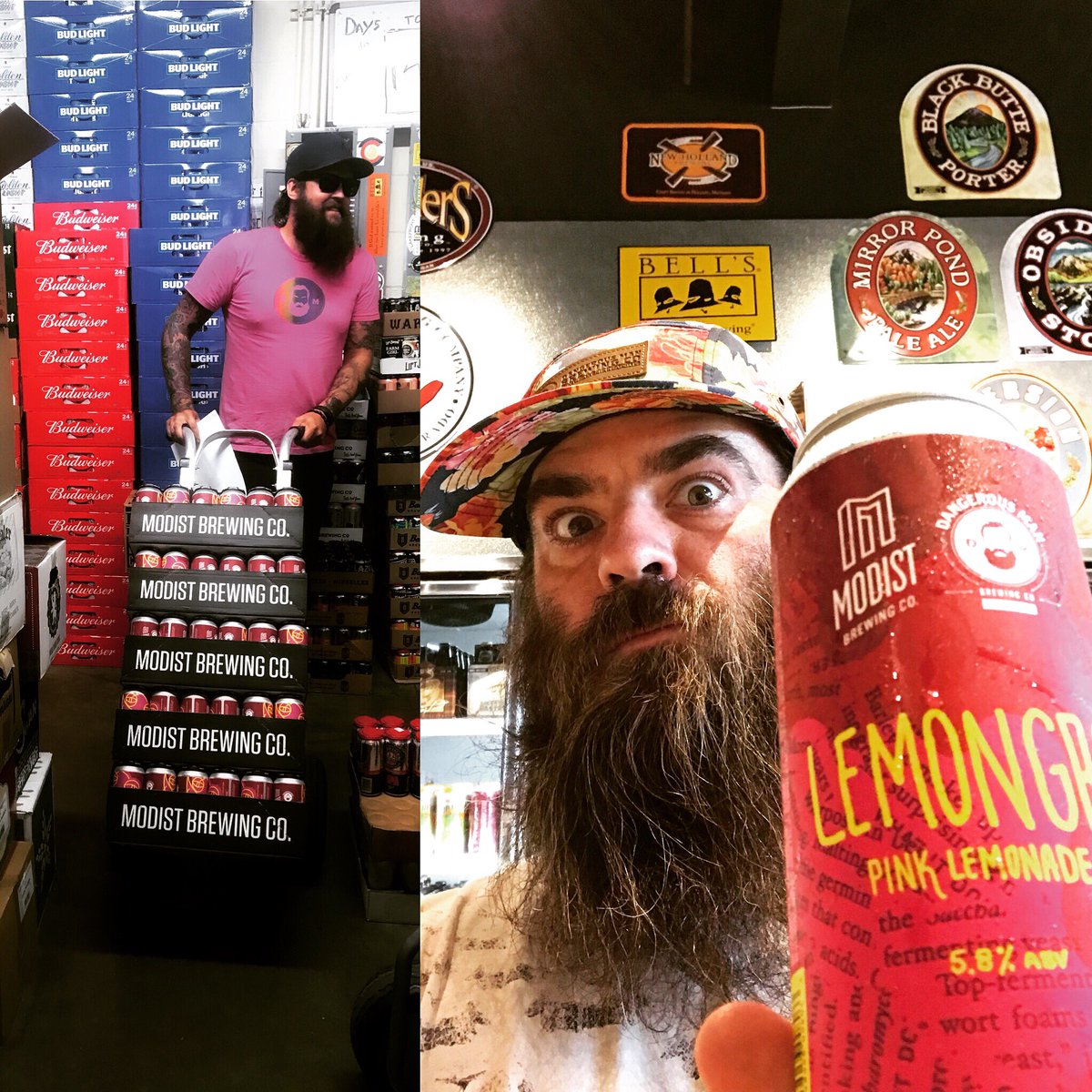 Just dropped our first cans <a href="/stinsonwbs/">StinsonWBS</a> 
Lemongrab (collaboration w/ <a href="/modistbrewing/">modistbrewing</a> ) is on the loose! Get it quick, won’t last long! #pinklemonadeipa #collaborationbeer #dangerousmandeliversbeer