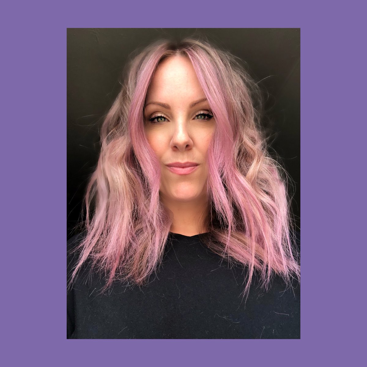 Trying pink out for a bit....#Pink #hairstyles #fun