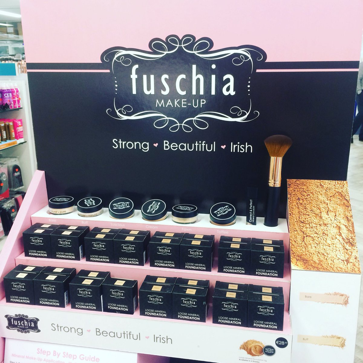 Magees Pharmacy (@mageespharmacy) on Twitter photo Fuschia Mineral Makeup available now <a href="/MageesPharmacy/">Magees Pharmacy</a>
#Fuschia #mineral #makeup #newbie #buffandglow #beautiful #irish #magees #wherethebestcostless <a href="/FuschiaEffect/">Fuschia Make-Up</a> Fuschia Mineral Makeup available now <a href="/MageesPharmacy/">Magees Pharmacy</a>
#Fuschia #mineral #makeup #newbie #buffandglow #beautiful #irish #magees #wherethebestcostless <a href="/FuschiaEffect/">Fuschia Make-Up</a>