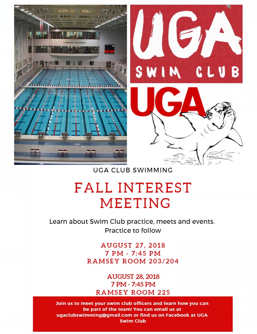 Happy first day of classes! Join us for our interest meeting at 7pm Monday 7/27 and Tuesday 7/28 with practice to follow at 8pm. See you there!