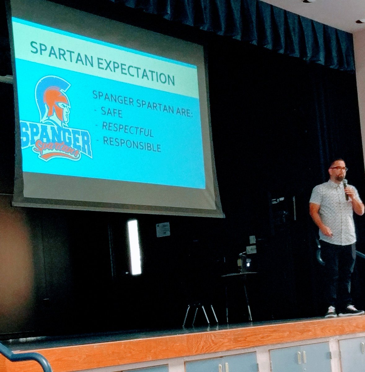 SpangerKinder's tweet photo. #SuperSpartans First assembly of the year. Ready for a great year!
@rcsdspanger #rcsdchampions https://t.co/AGgjitB3I4