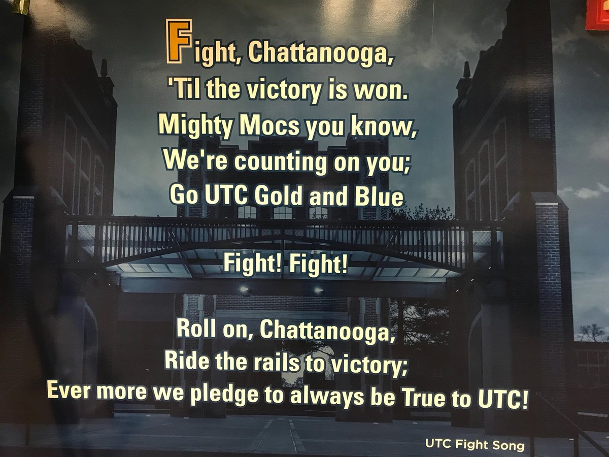 UTC_UC's tweet image. Adding some more school spirit in the University Center before #MocsFlockBack #GoMocs