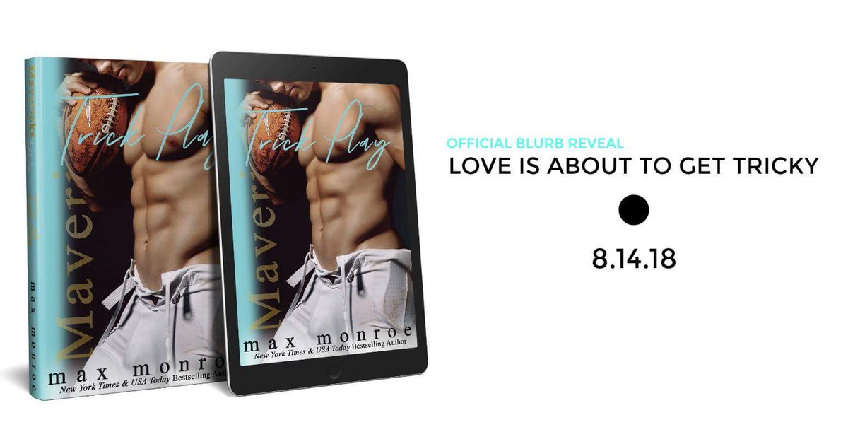 AZeergirl's tweet image. Only 1 more day until #TrickPlay by @authormaxmonroe releases! 9 chapters to go &amp;amp; I don't want it to end! 
#AmReading #MavericksTackleLove #ComingSoon